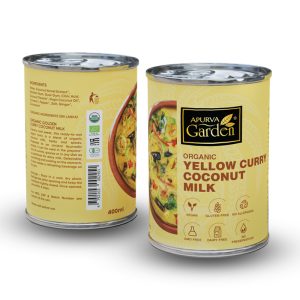 ORGANIC YELLOW CURRY COCONUT MILK 400ml